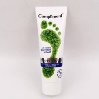 Пилинг-скатка Compliment ПРОТИВ ОГРУБЕВШЕЙ КОЖИ СТОП, 80 мл