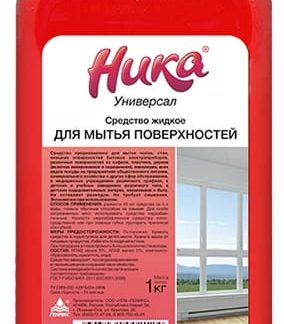 Средство моющее универсальное 1кг НИКА "Универсал", жидкое, ш/к 02124