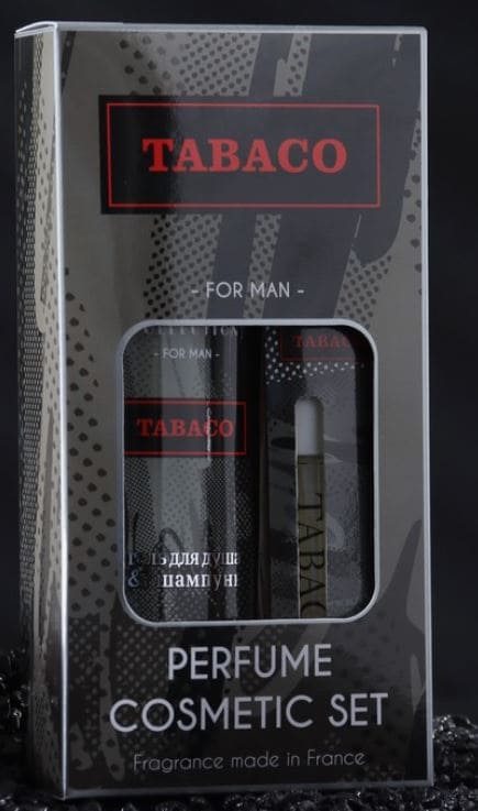 Подарочный набор мужской Tabaco, гель для душа 250 мл, парфюмерная вода, 30 мл
