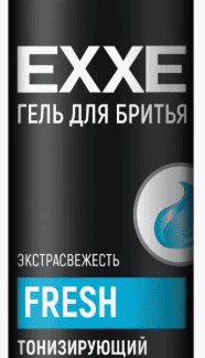 Гель для бритья Тонизирующий EXXE Men тонизирующий Fresh 200мл