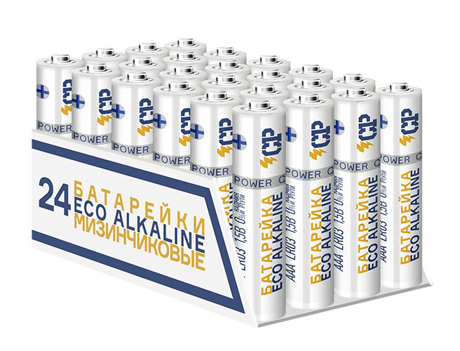 Э/п Щелочной Crazypower Eco Alkaline LR03/286 (ААА)