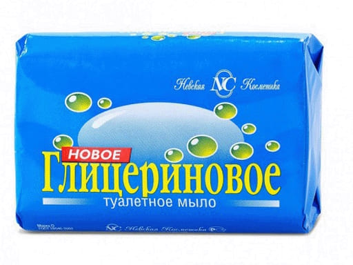 Мыло туалетное НК Новое глицериновое 90гр 10161
