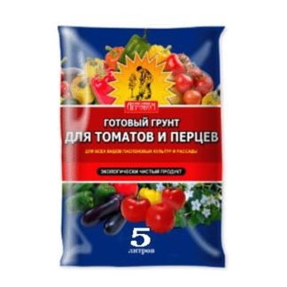 Грунт "САМ СЕБЕ АГРОНОМ" для томатов и перцев 5л