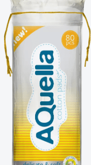 Ватные диски AQUELLA 80шт