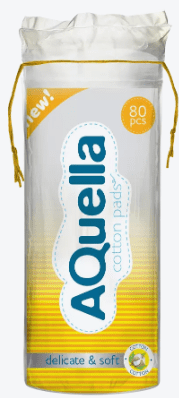 Ватные диски AQUELLA 80шт