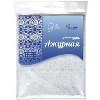 Скатерть "Ажурная" 132х220см 6869