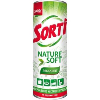 Чистящее ср-во д/кухни SORTI Эвкалипт 500г. порошок