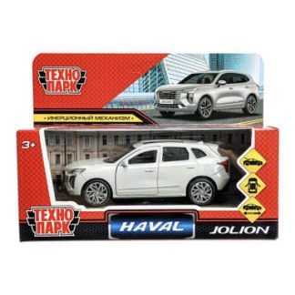 385348 Машина металл haval jolion 12 см, двери, багаж, серебр, кор. Технопарк в кор.2*36шт