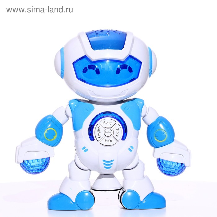 Робот «Весельчак», звуковые эффекты, с проектором, цвета МИКС