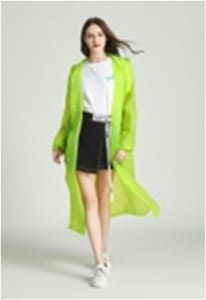 Дождевик (плащ на кнопках) EVA XXL 115*65см, микc цветов, 110гр CELLTIX
