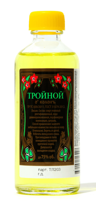 Лосьон после бритья "Тройной", 100 мл 9945738