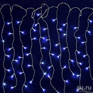 Гирлянда-бахрома 80 LED 400K 3*0,5 8реж.Ecola