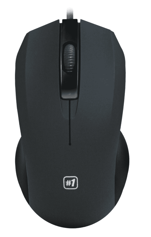 Мышь проводная DEFENDER #1 MM-310, USB, 2 кнопки+1 колесо-кнопка, оптическая, черная, 52310
