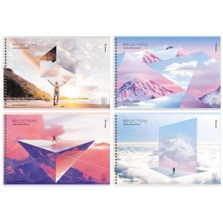 Альбом д/рисования 32л. на гребне АР4гр32 10885 "Reflections"