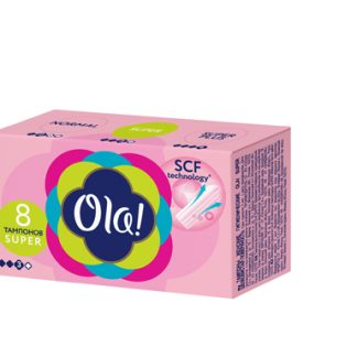 Тампоны женские гигиен. OLA! SUPER Шелковистая поверхность
