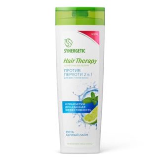Шампунь-бальзам SYNERGETIC Против перхоти 2 в 1 HAIR THERAPY, 400мл