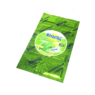 Пластины "Универс.защита" от комаров 10шт (в спайке 48) Mosquitall 01-00150